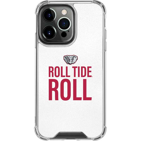 University of Alabama Crimson Roll Tide iPhone 16 Pro Clear Case